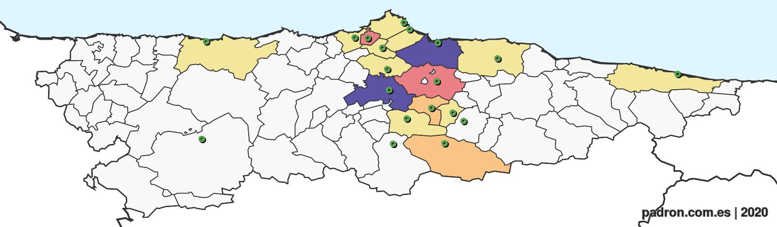 483 Búlgaros en Asturias.