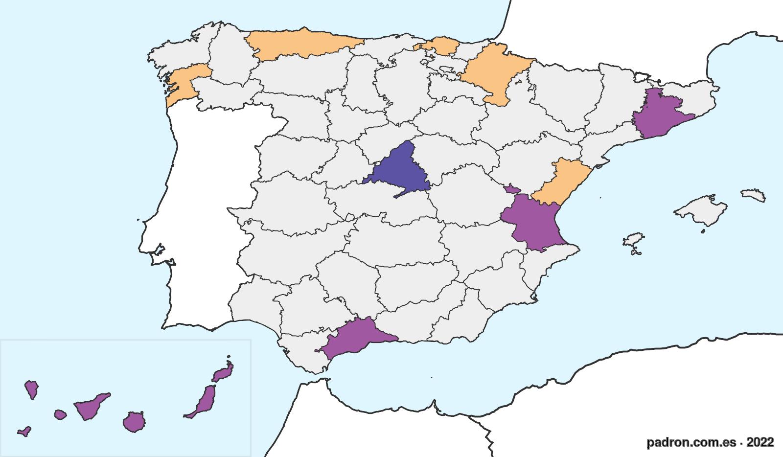 Beliceños en España.