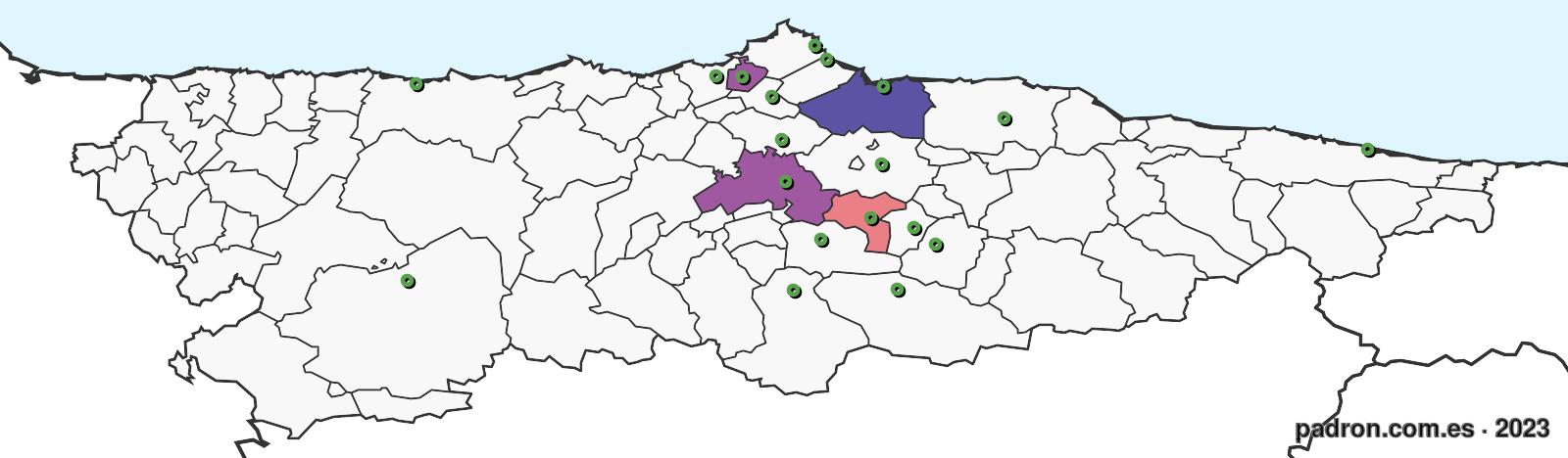 georgianos en asturias.