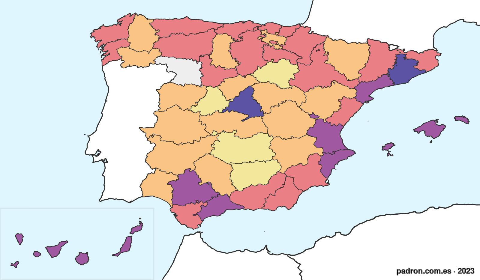 griegos en España.