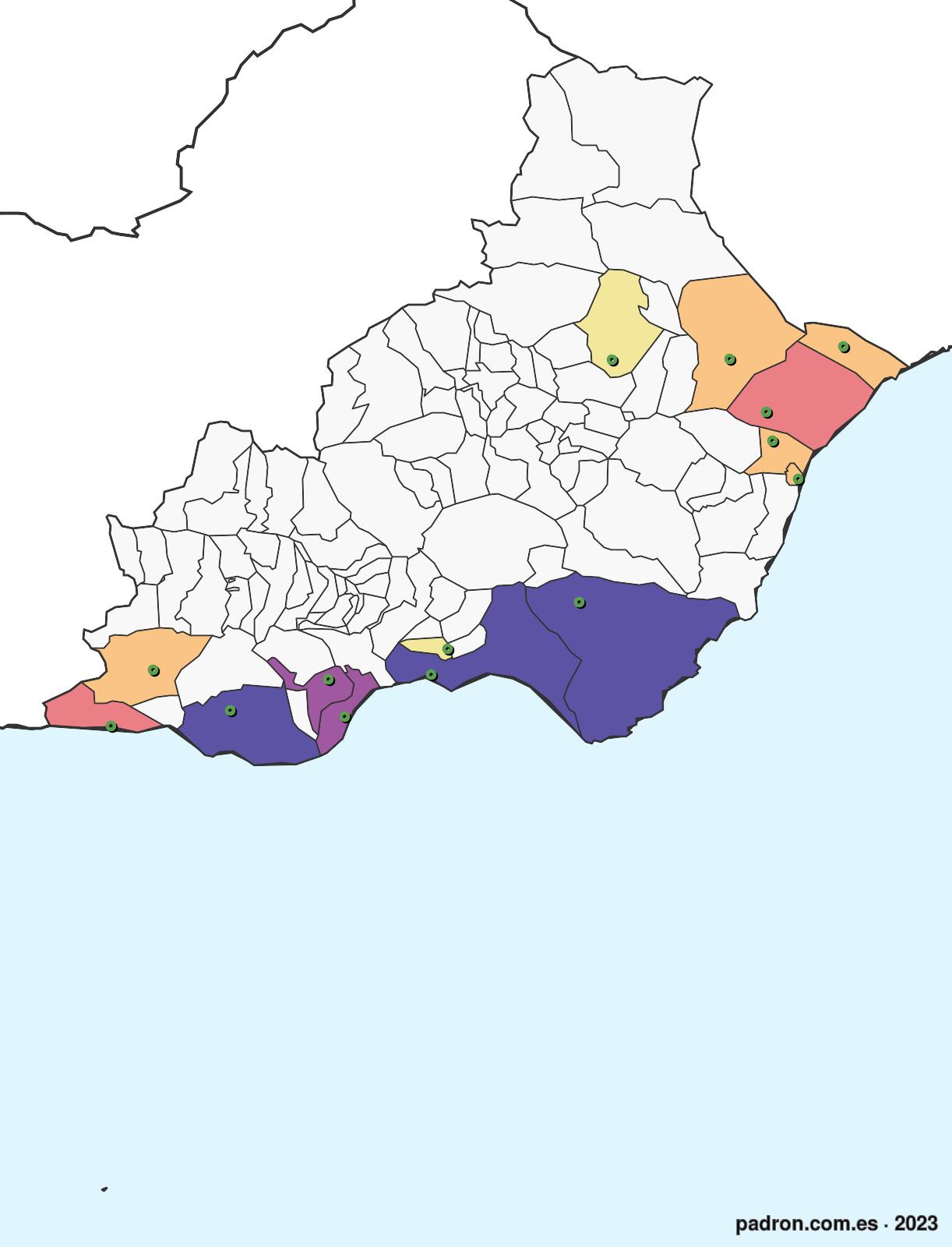 64.147 Marroquíes en Almería.