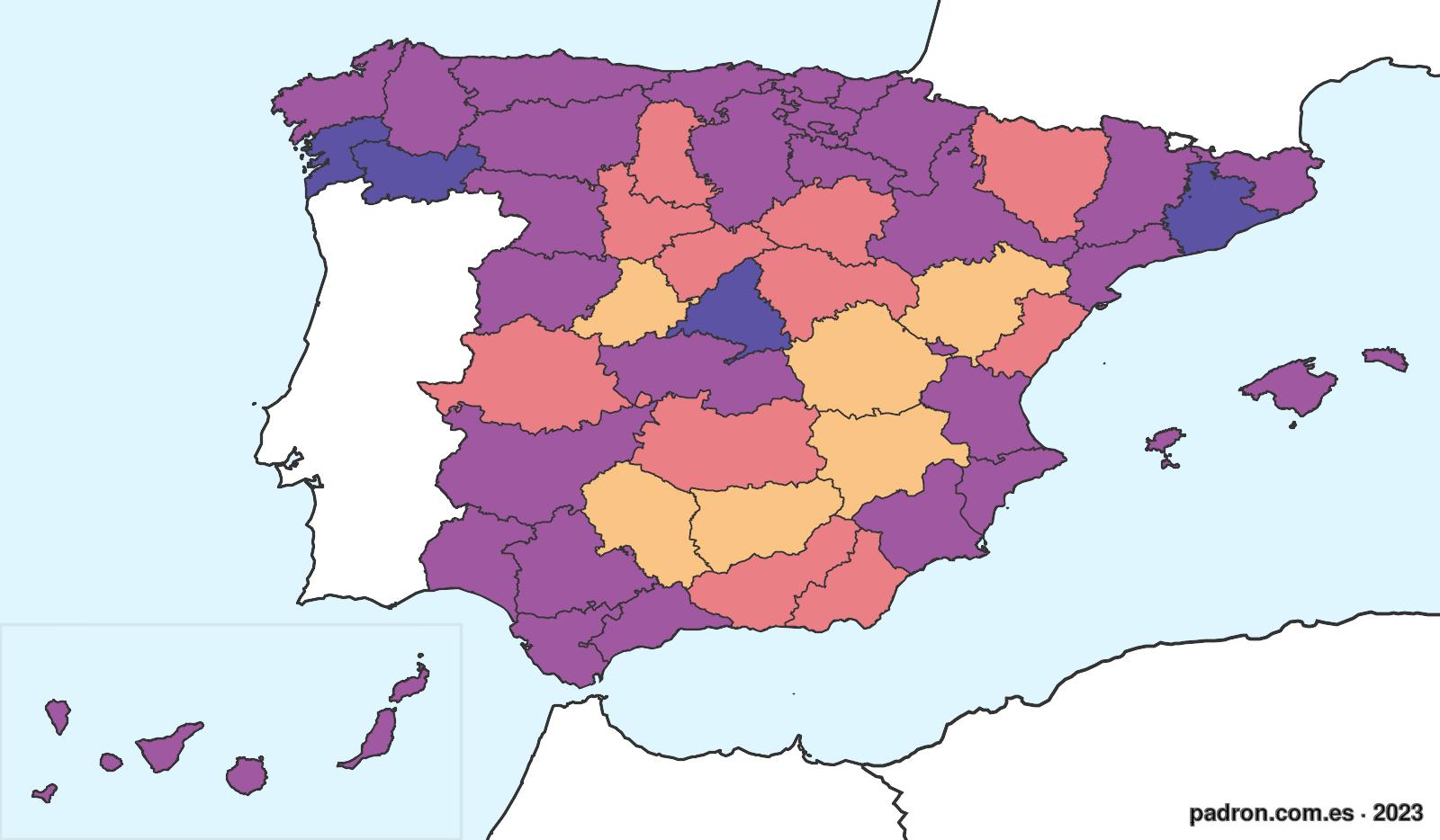 Portugueses en España.